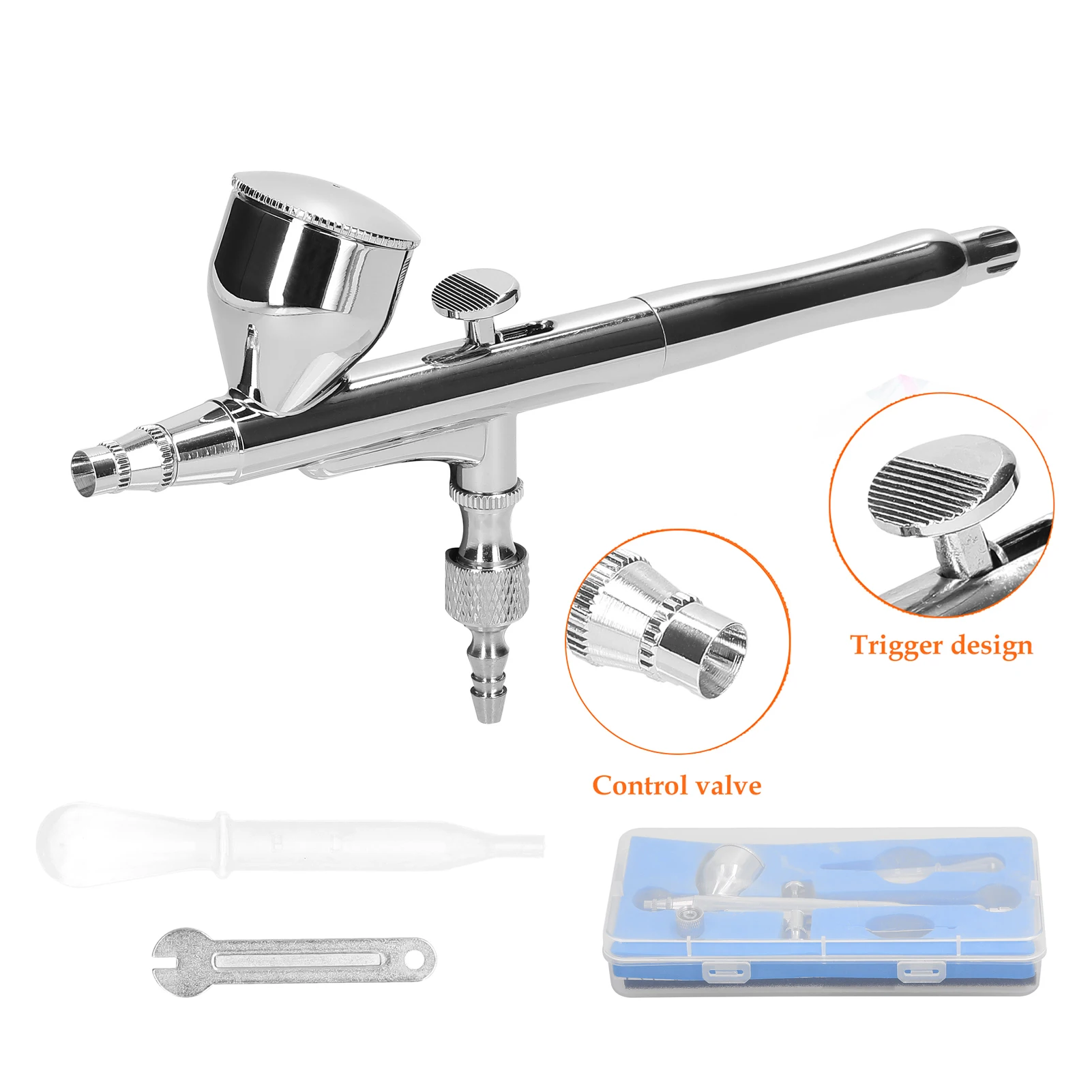 Professional 0.5mm Airbrush Paint Output Volumes Adjustable Multi-functionAirbrush Compressor for Model Making DIY Art Painting