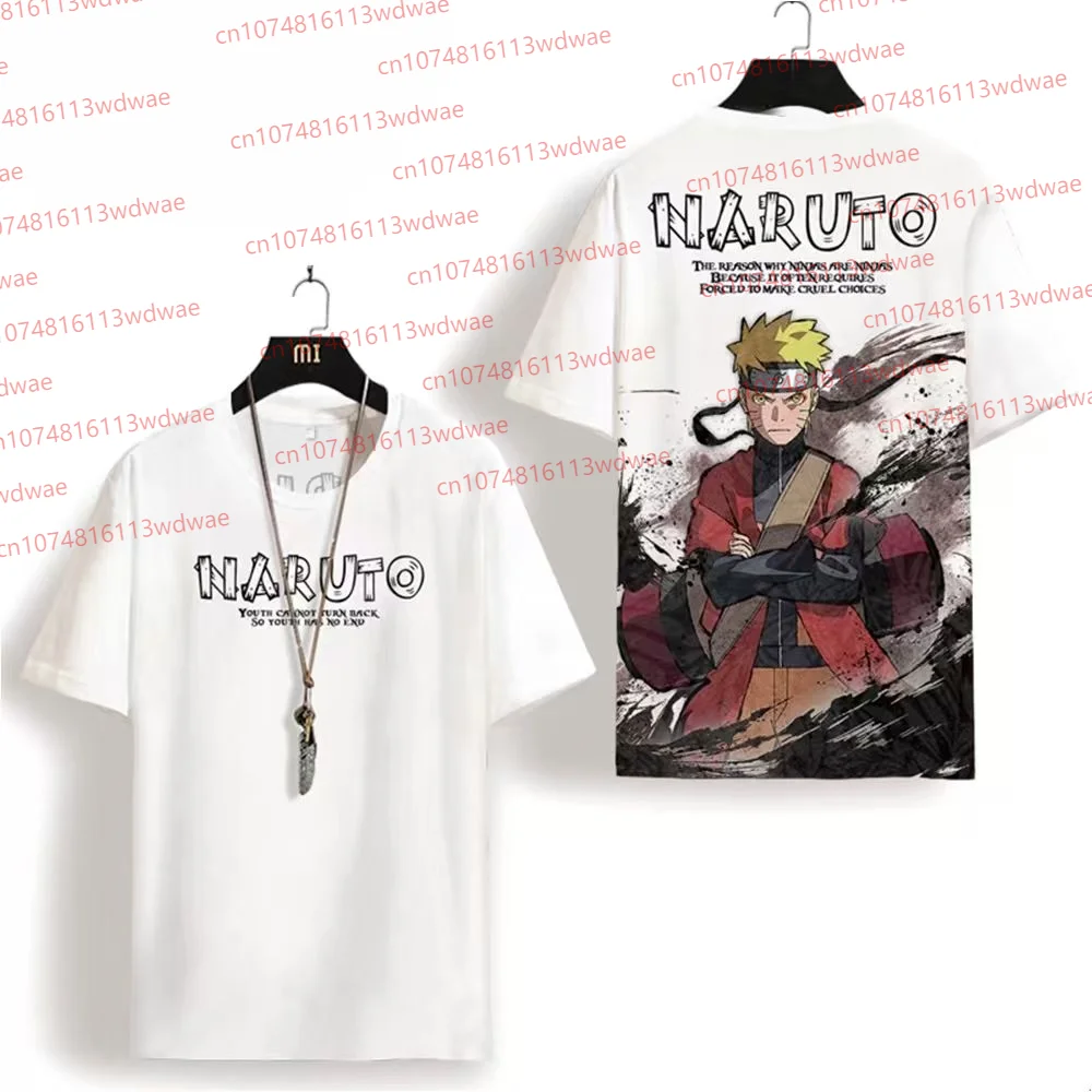 

Футболка Наруто аниме Узумаки Наруто футболка с рисунком уличная одежда летний повседневный топ для мужчин и женщин японское аниме KID косплей футболка