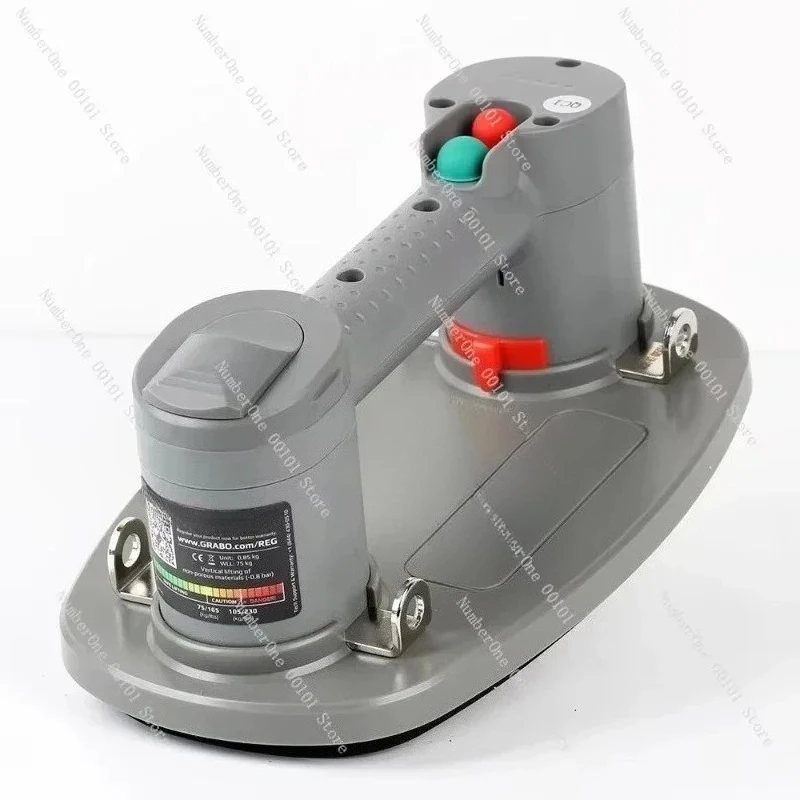 

Professional Handheld Vacuum Suction Lifter, Heavy Duty Tile Lifting Tool with Safety Lock for Construction Renovation
