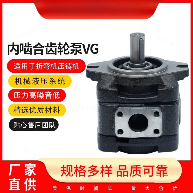 Cast Iron Internal Meshing Hydraulic Gear Pump for Bending Machine Die Casting Machine Hydraulic System