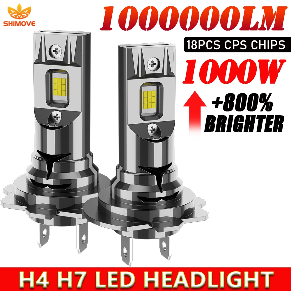H7 H4 Canbus Led He…