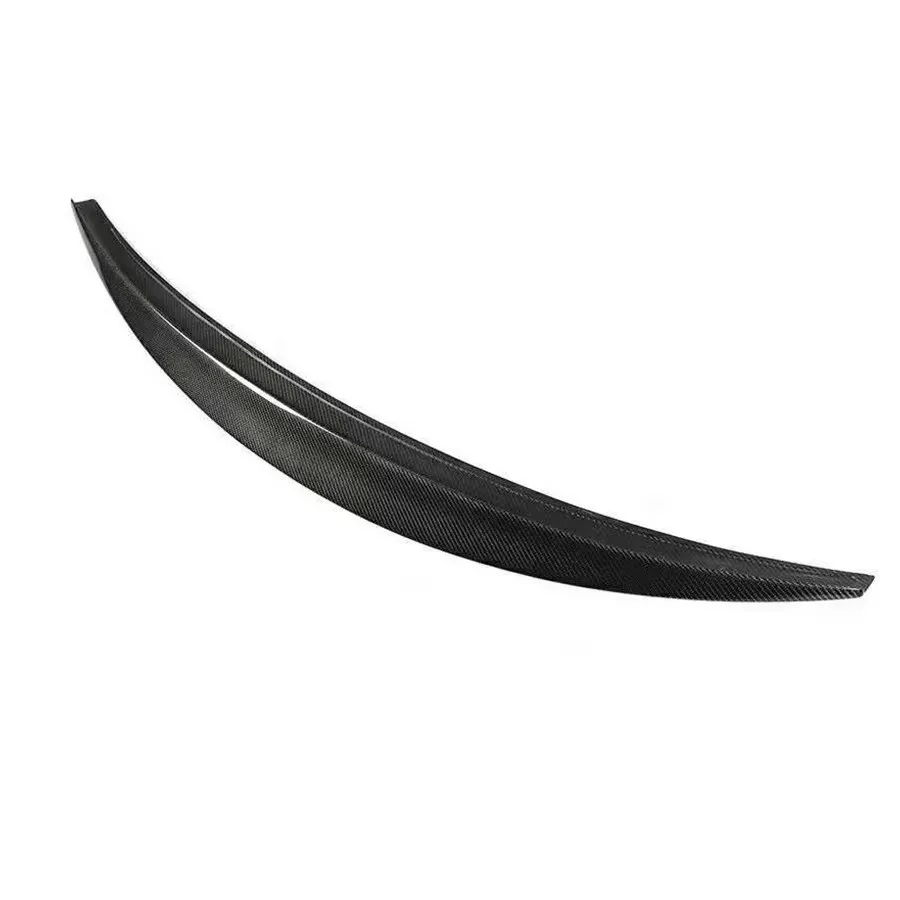 For Audi A5 S5 B8 B8.5 B9 2010+ Carbon Fiber Tail fins Rear Trunk Spoiler Guide Wing Rear Wing Diverter Spoiler Body Kit