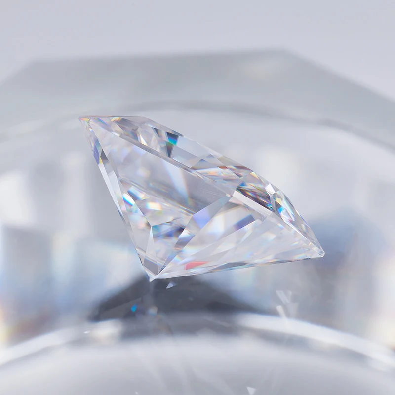 0.1ct-20.0ct With Arrow D Color VVS1 With GRA Certificated  White Radiant Cut Moissanite Pass diamond Tester Gemtone Factory