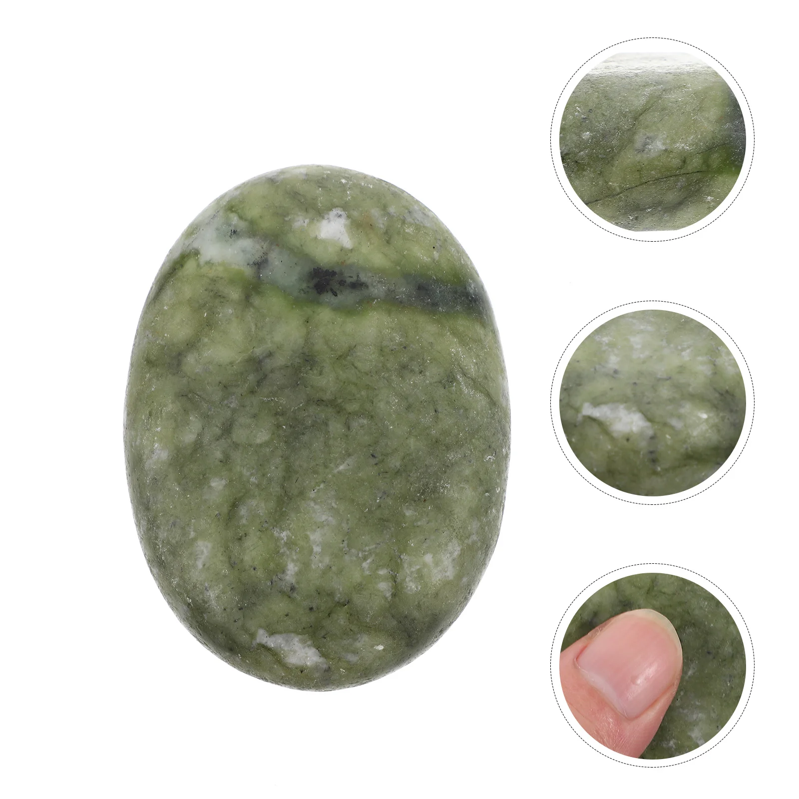 

Professional Massage Stone Round Hot Stone for Spa and Essential Oil Therapy Gua Sha Massager Body Relaxing Tool Home Use