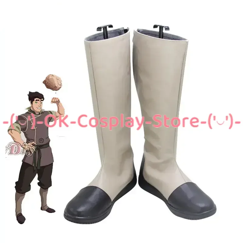 

Bolin Cosplay Shoes Anime Cosplay PU Leather Shoes Halloween Carnival Boots Cosplay Props Custom Made