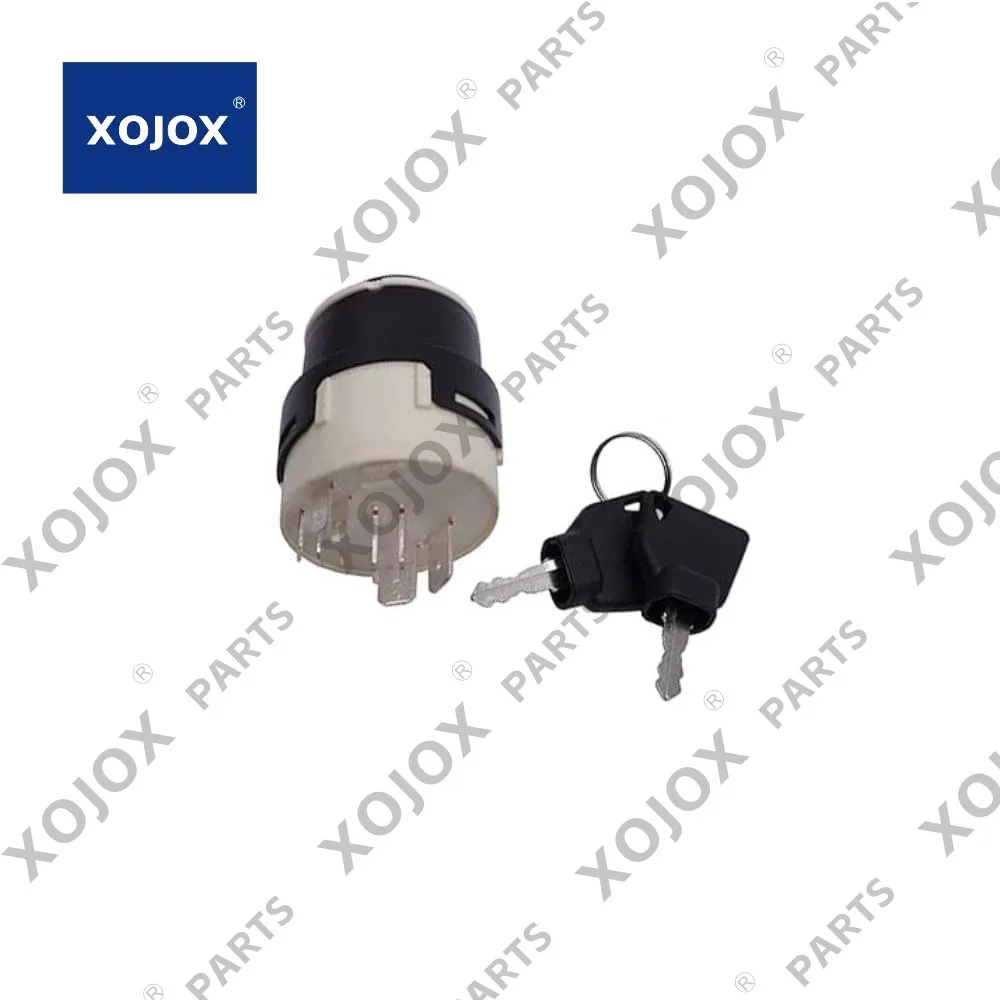 

Выключатель зажигания XOJOX с двумя ключами 701/80184 701/45500 для экскаватора JCB 2CX 3CX 4CX 8014 8018 8027 8055 8015 8016 8018