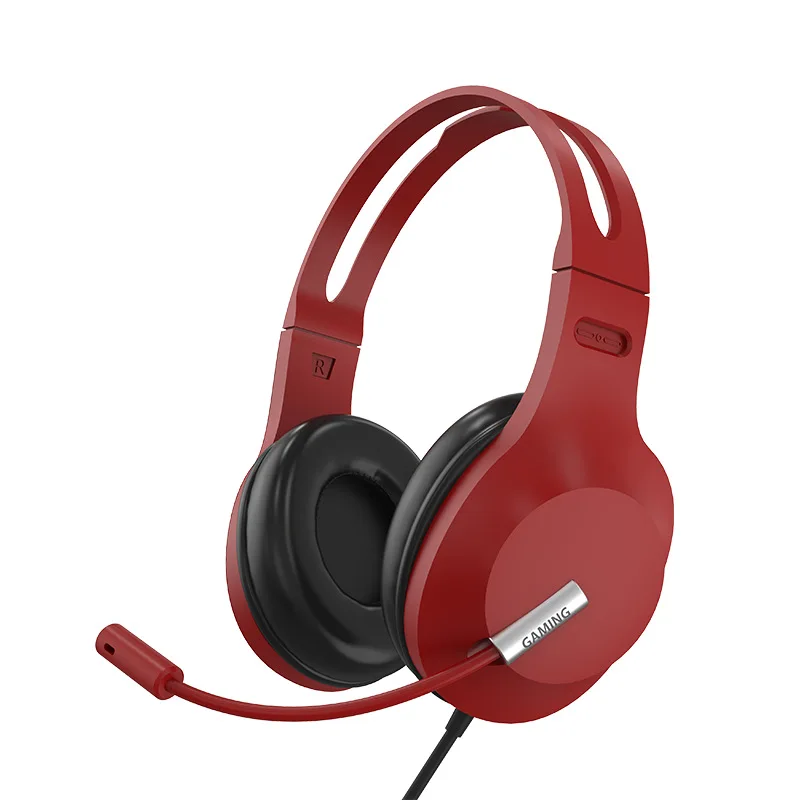 Casque filaire 3.5MM avec micro pour équipement étudiant casque supra-auriculaire adulte pour le travail à distance cours en ligne jeu appels au bureau à domicile