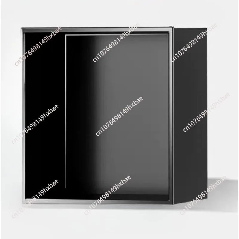 

Настенная ниша из нержавеющей стали, металлическая полка для телевизора, встроенный шкаф для хранения в ванной и гостиной, скрытая полка для душевой комнаты