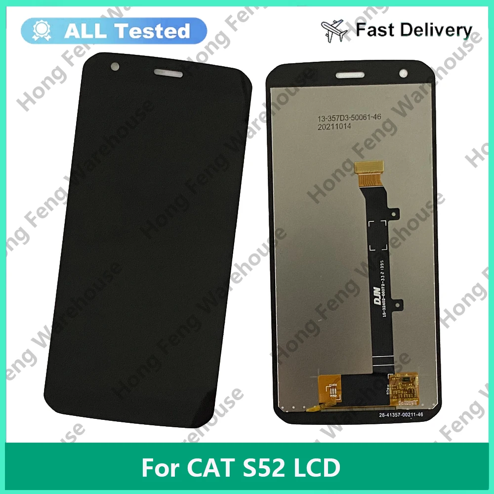 

For Caterpillar CAT S52 LCD Display+Touch Screen Digitizer Assembly Touch Panel Replacement Parts+Tools Cat S52 Display lcd