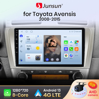 Junsun V1 Wireless CarPlay Android Auto Car Radio For Toyota Avensis T27 2008-2015 GPS Car Intelligent Systems Smart Autoradio