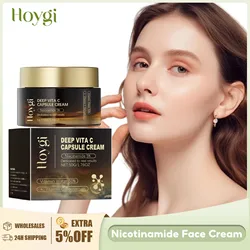 Crema alla niacinamide Dissolvenza Macchia scura Schiarente Melasma Dissolvenza Linea sottile Ringiovanimento Schiarente Ridurre i pori Idratante Cura della pelle