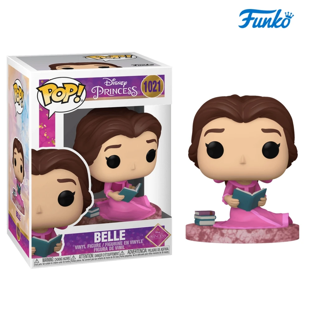 Funko Pop Disney La Bella y La Bestia Bella # 1021 figuras figura de vinilo de 3,5 pulgadas coleccionable edición limitada modelo juguete para regalo