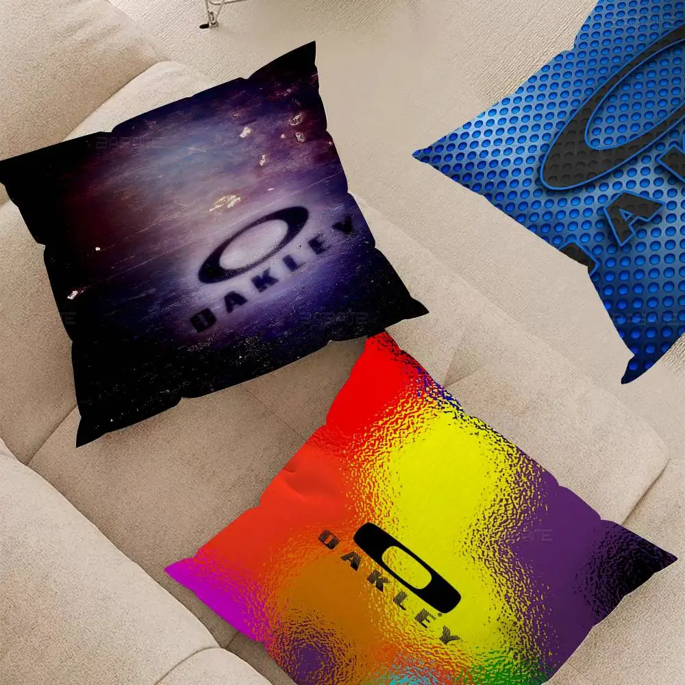 

O-Oakleys Logo Cushion Cover Pillowcase Upholstery Sofa Throw Pillow Home Decor Pillowcas