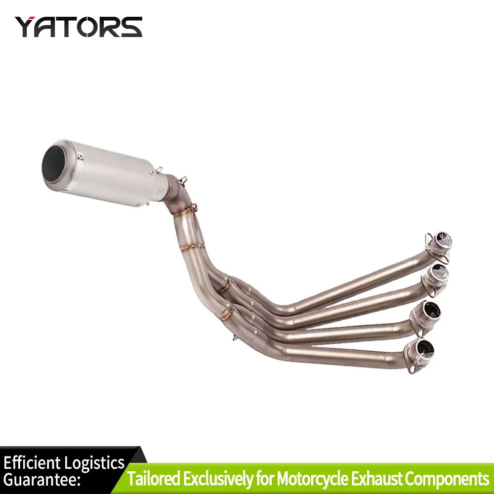 

Exhaust Systems For Honda CBR650 CB650F CB650R 2014-2025 Exhaust Front Pipe Muffler Full System Exhausts Pipes