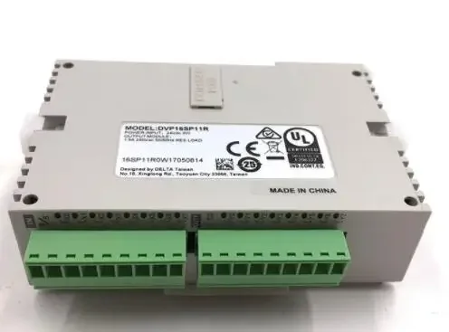 DVP16SP11R  DVP-16SP DC24V 8DI 8DO Module PLC New Relay Output Original