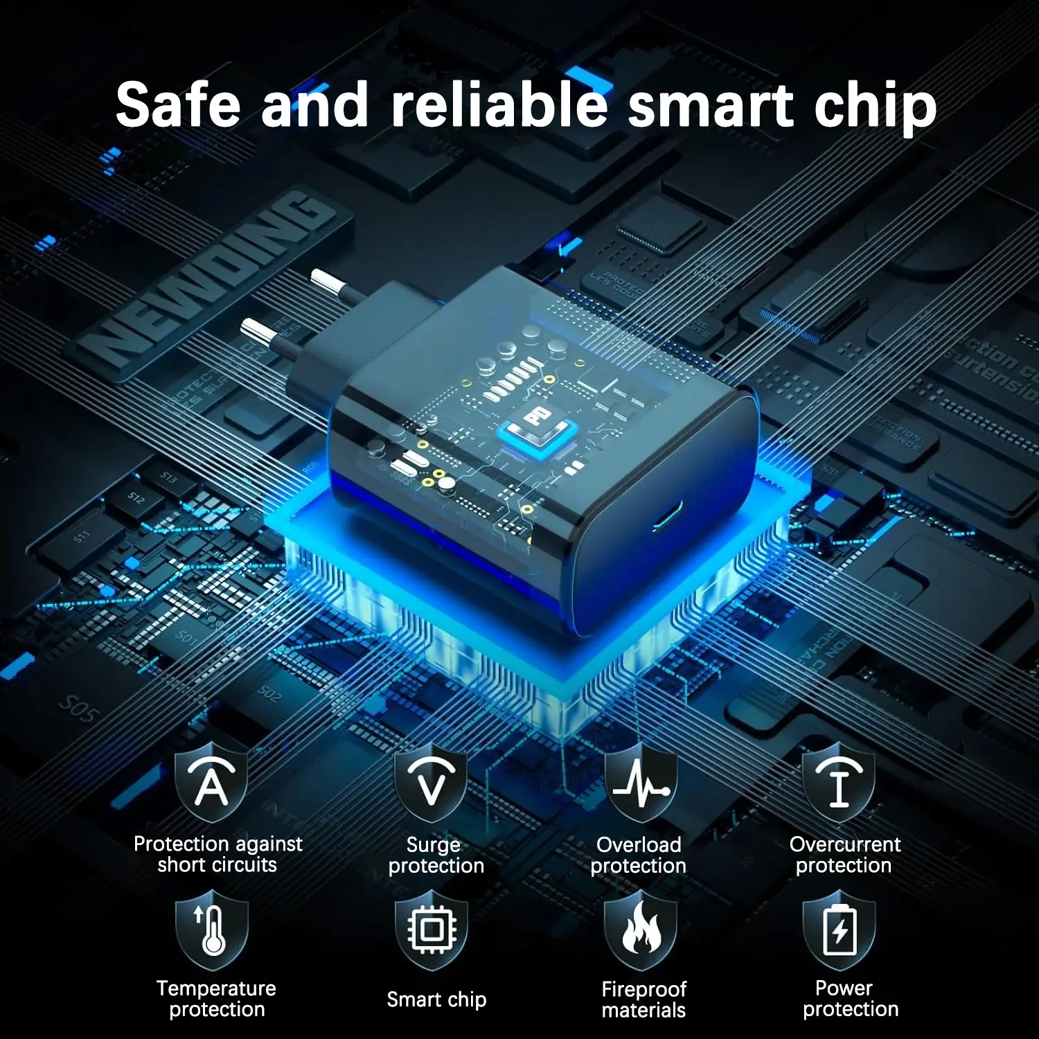 Samsung 45W Charger Super Fast Charge Type C Adapter For Galaxy S24 S23 S22 S21 Tab S10 Ultra S9 FE A16 5G A55 C55 Note 10 Plus - náhled 4