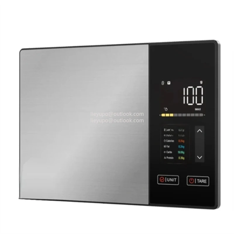 Kitchen Scale Stainless Steel For Healthy For Healthy Weight 11LB/5Kg Food Calorie Protein Fat Carbs Nutritional Calculator