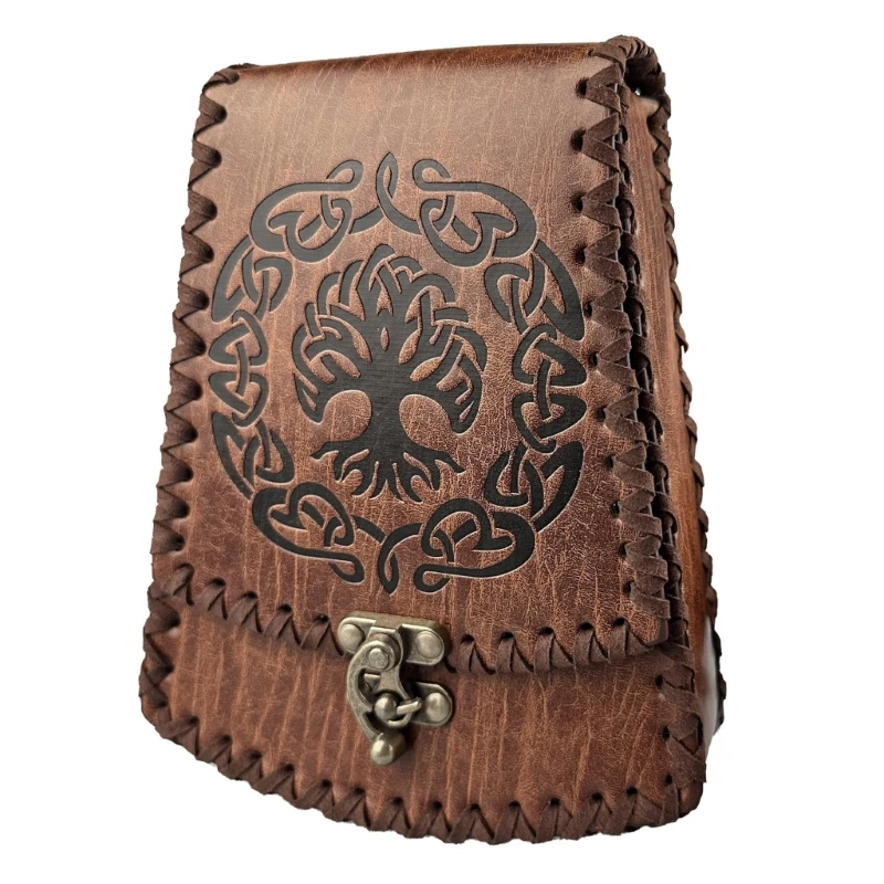 Bolsa cintura cinto couro medieval bolsas cintura medieval bolsas moeda couro para homens para homens cosplay