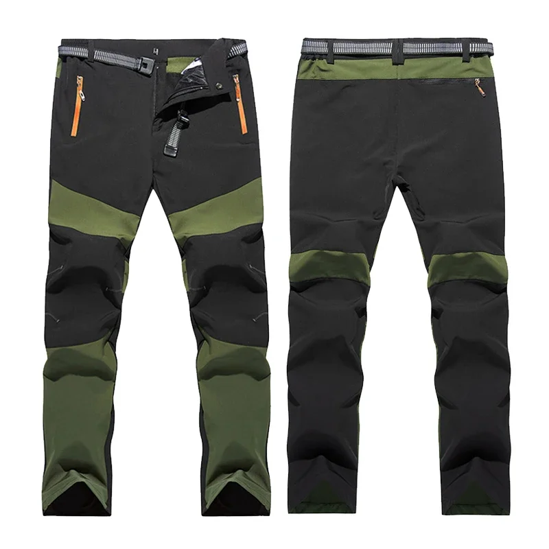 Spring Summer Men Outdoor Hiking Trousers Camping Thin Quick Dry Breathable Comfortable Climbing Walking Trekking Pants