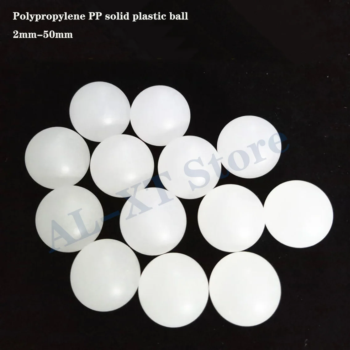 

1-100Pcs White Solid Polypropylene PP Plastic Ball Rolling Dia 2/3/4/5/6/7/8/9/10/12/14/15/16/18/19/20/25/30/35~50mm Smooth Ball