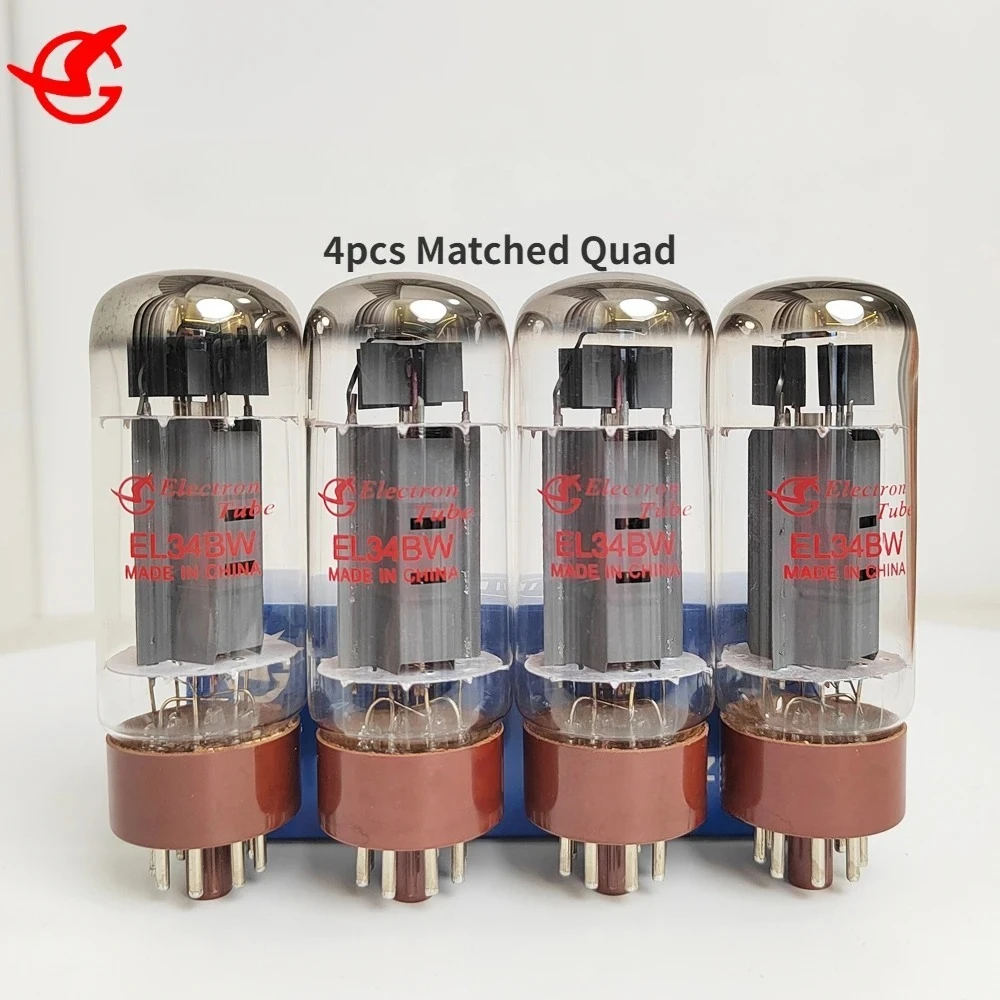 

EL34BW Vacuum Tube Replaces EL34 EL34M 6CA7 EL34B 6P3P 5881 6550 EL34BHT Tube Amp Kit HIFI Audio Valve