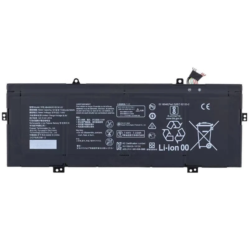 

Original New For Huawei MateBook X Pro 2018 7410mAh High Capacity HB4593R1ECW +Free Tools