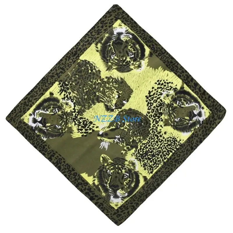 

T21F Light weight Sport Scarf Sweat Absorption Handkerchief Multifunctional Headscarf for Women and Unique Lover