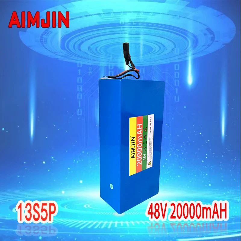 13S5P 48V 20000mah Lithium Battery Pack 18650 Built-in Intelligent BMS Ele