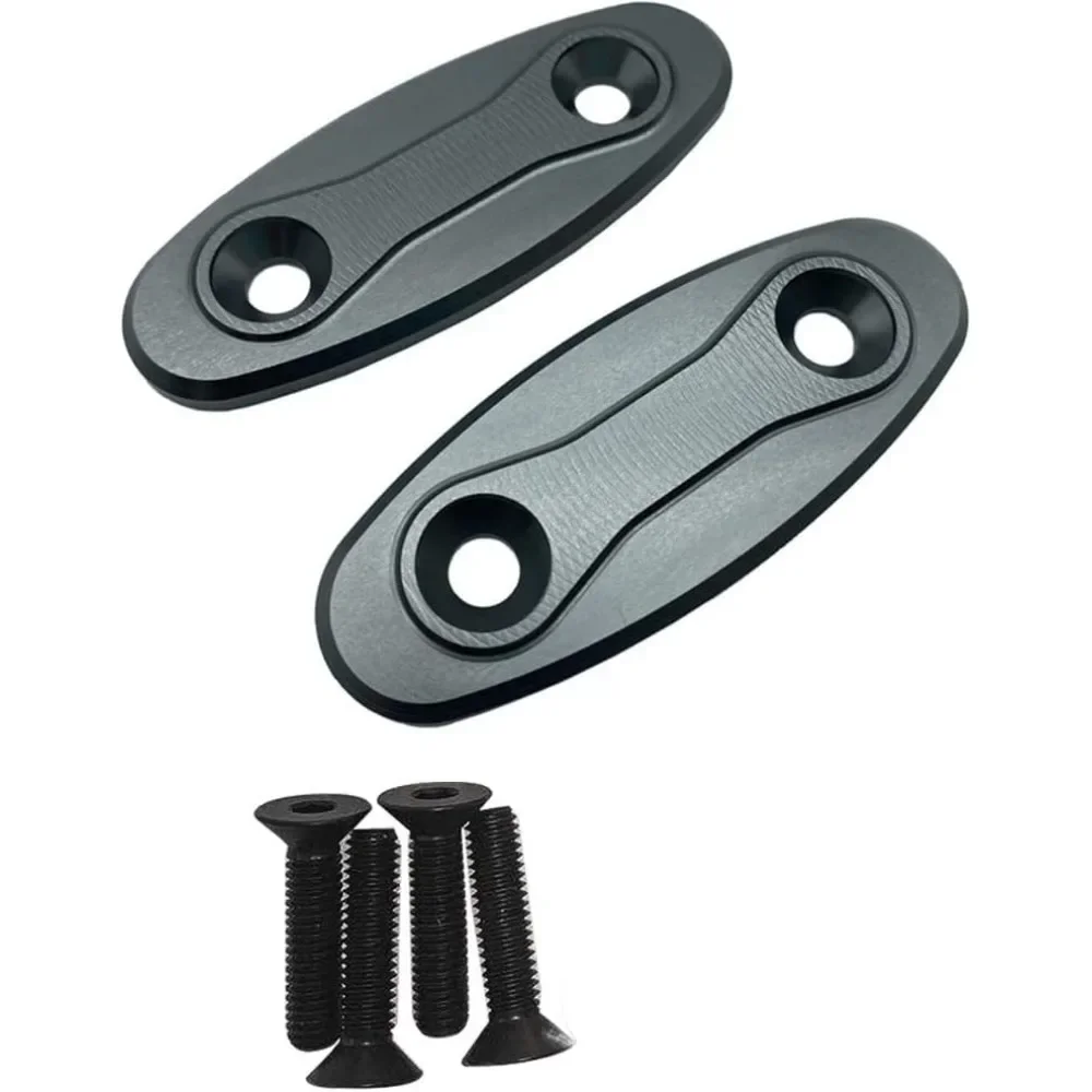 غطاء فتحة مرآة الدراجة النارية لسوزوكي GSXR600 750 1000 هايابوسا GSXR600 750 1000 المكونات غطاء مزخرف مزيلات مدفوعة بمرآة #4