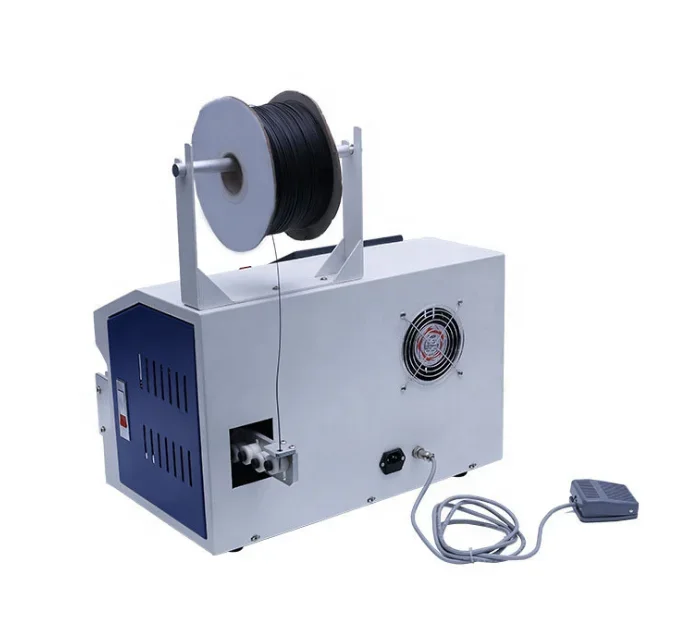 LA-90 automatic wire cable binding twist tie machine cable wire coiling machine