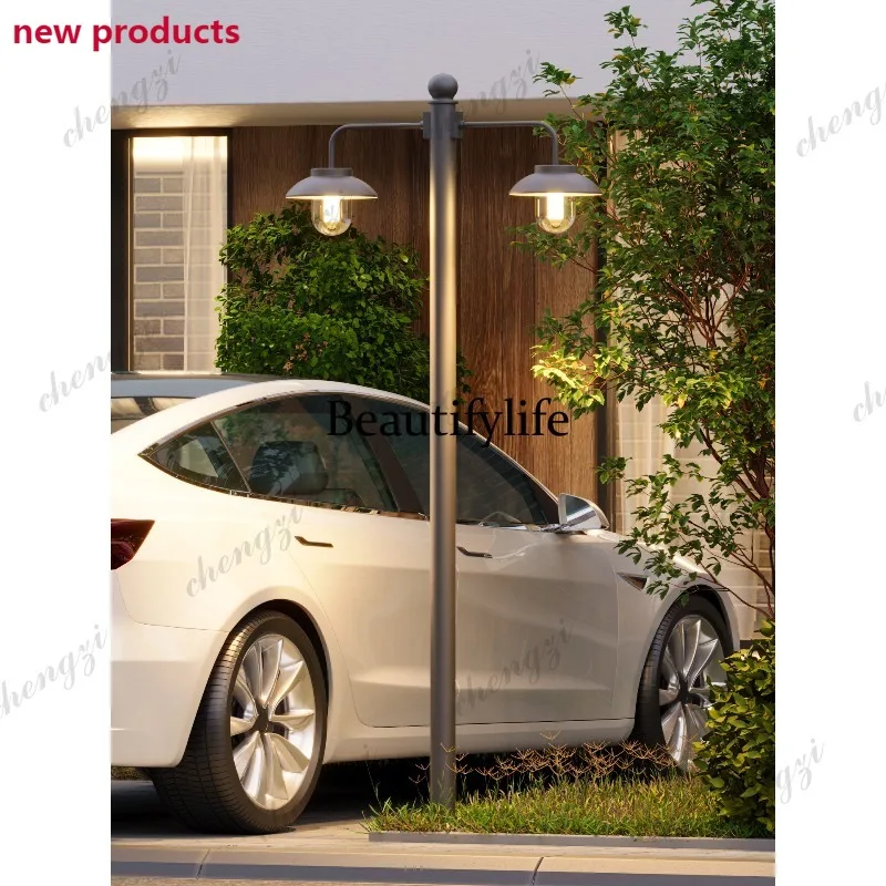 D1089 Outdoor B & B high pole lamp outdoor scenic park road lighting street lamp villa landscape garden garden lamp