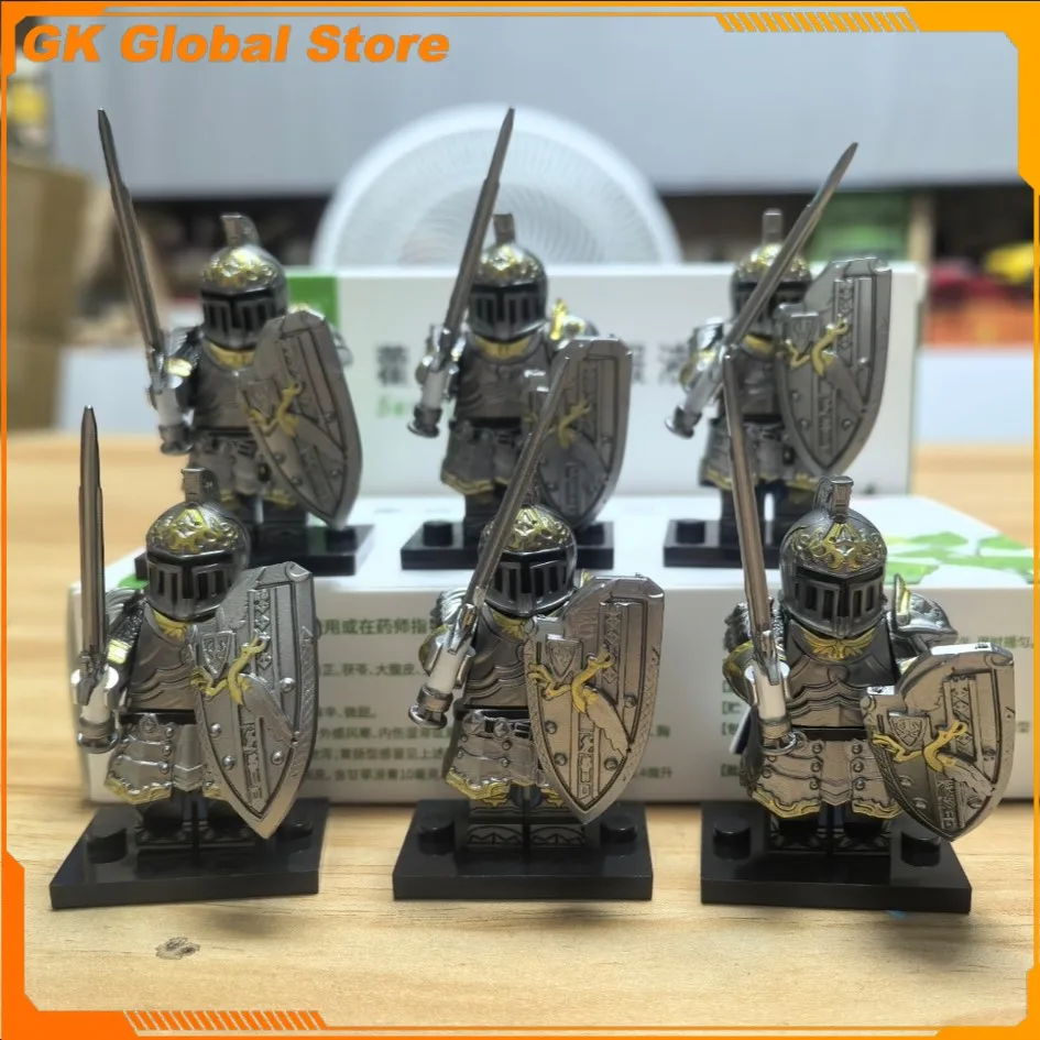 5cm Game Figure Sephiroth Knight Peripheral Plastic Model Assemble Building Blocks Desktop Decoration Ornaments Gifts Toys