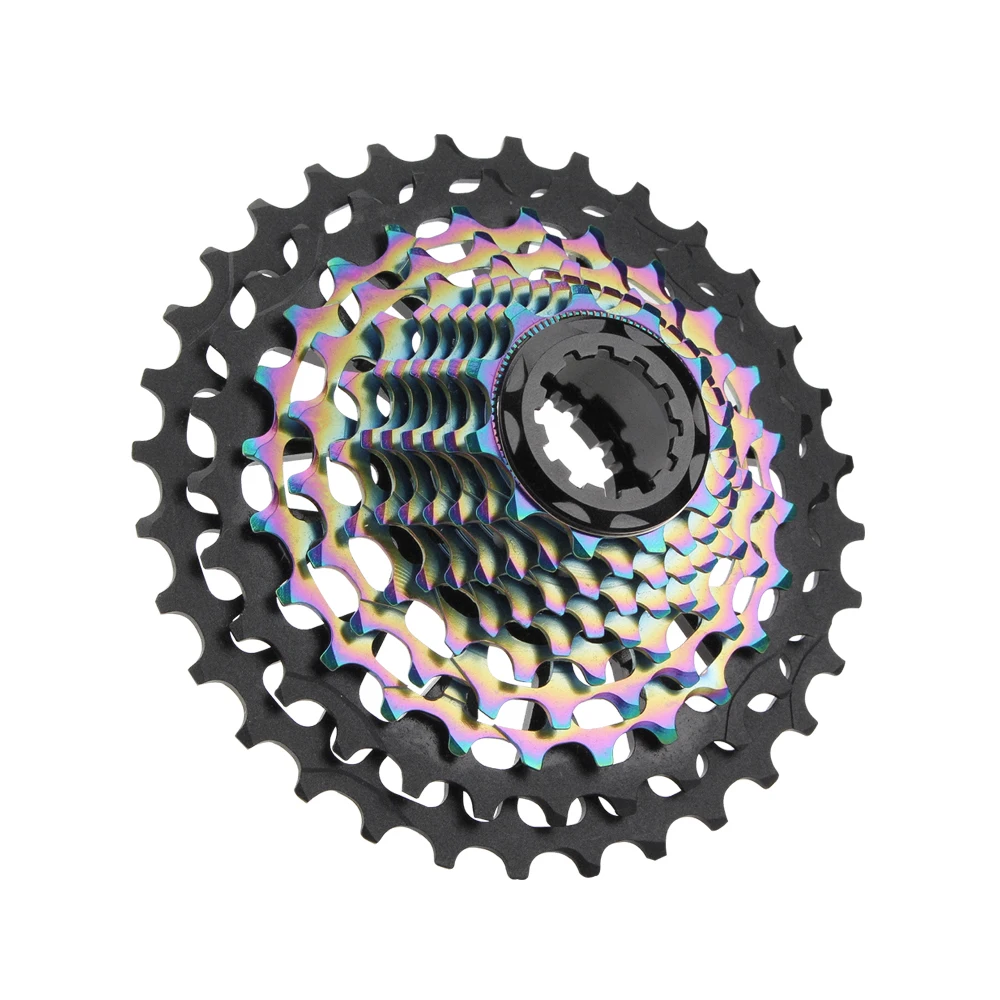 AliExpress riro RIRO Road Bike Ultra-light Freewheel 11/12S-28-34T Bicycle CNC Vacuum Plating HG Cassette Hollow