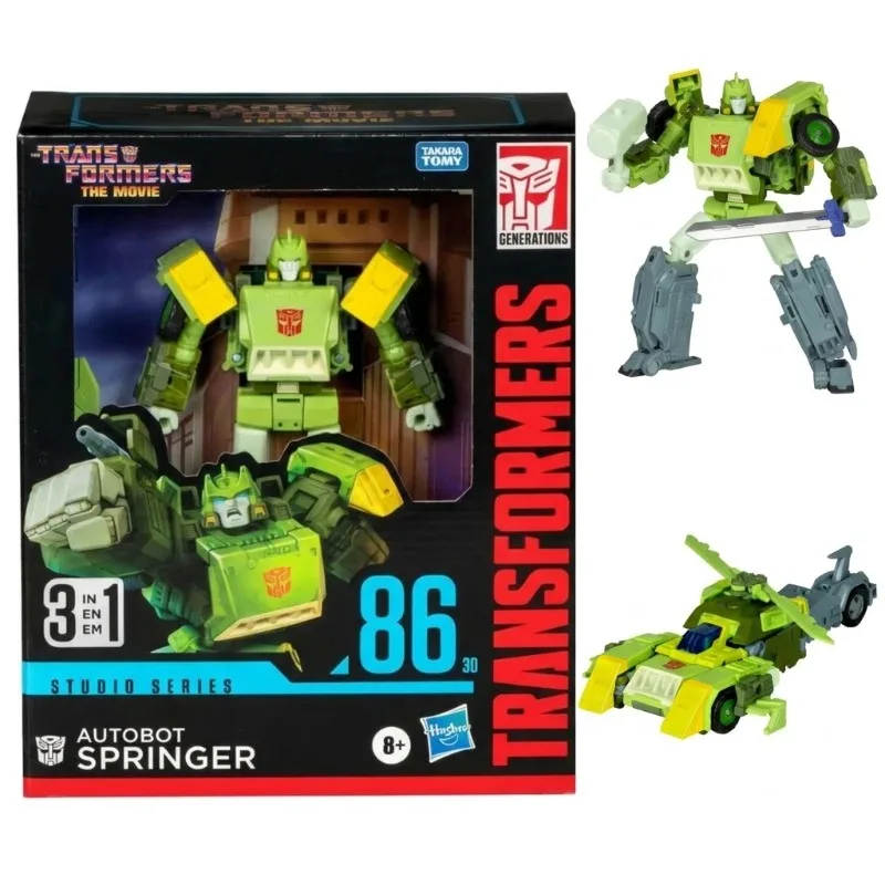 In Stock Transformation Toys Studio Series The Movie1986 SS86-30 SS8630 Leader SPRINGER Action Figures Toy Collection Gifts