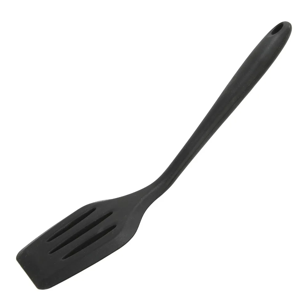 3PCS Heat Resistance Silicone Spatula Odorless Food Grade Slotted Turner Multifunctional Durable Slotted Spatula