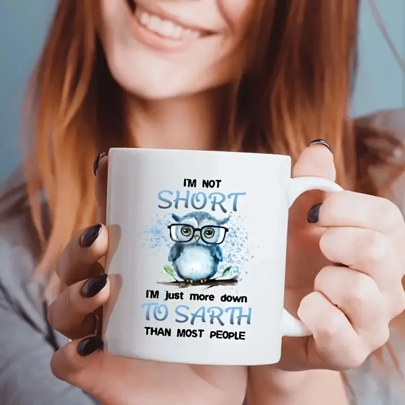 Funny Coffee Mug It\'s Fine I\'m Fine Everything Is Fine Colorful Poor Cat Water Cups Drinkware Home Room Birthday Gift Cool Stuff