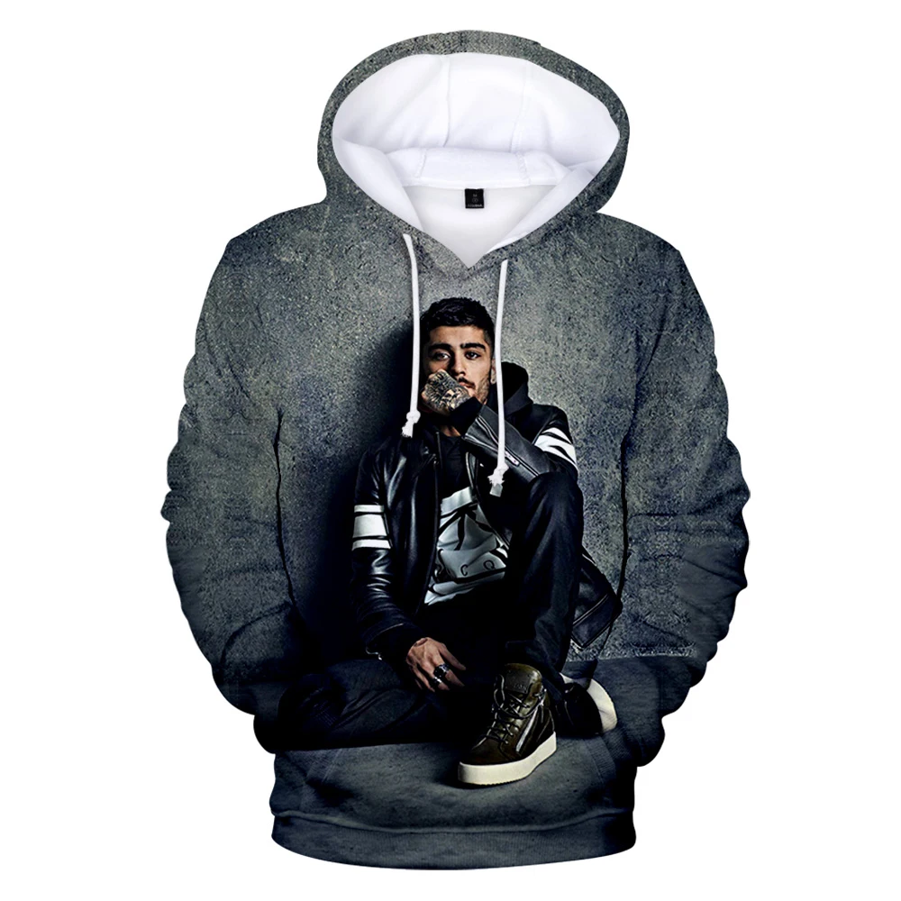 Rapper Zayn Malik Hoodie 3D Sweatshirt Autumn Winter Women Men Hoodies Harajuku Fashion Streetwear British Singer ZAYN Clothes