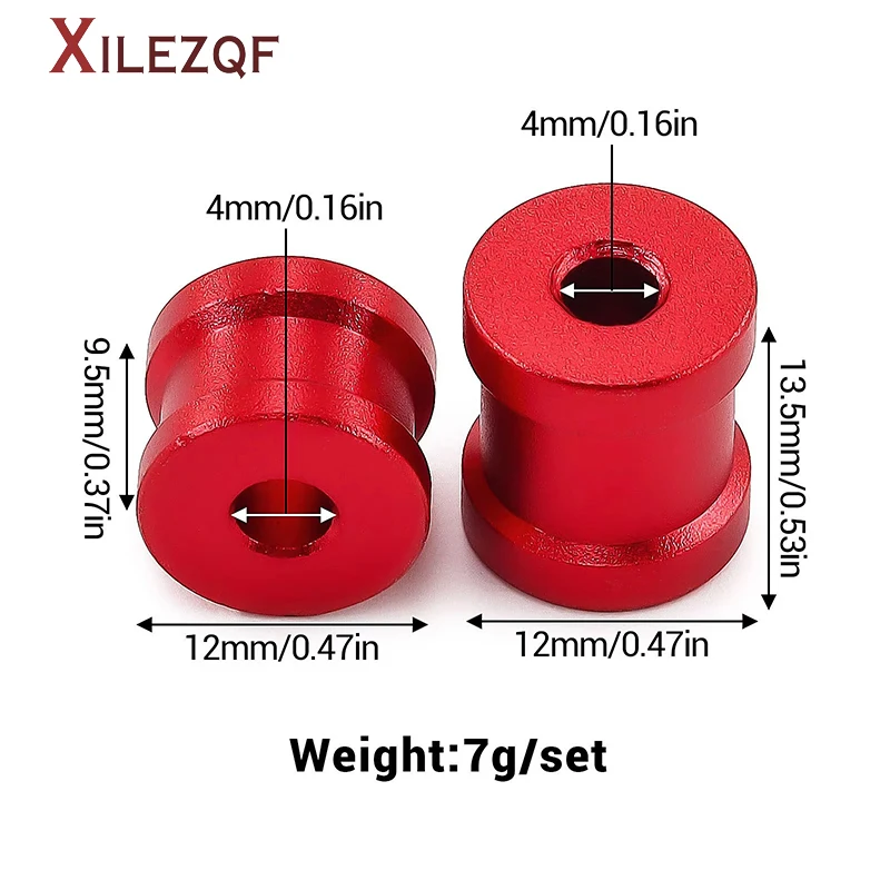 XILEZQF RC Aluminum Alloy Chassis Brace Spacer Set for ARRMA 1/8 Kraton 6S 1/8 Typhon 6S - Upgrade Parts Accessories ARA320569