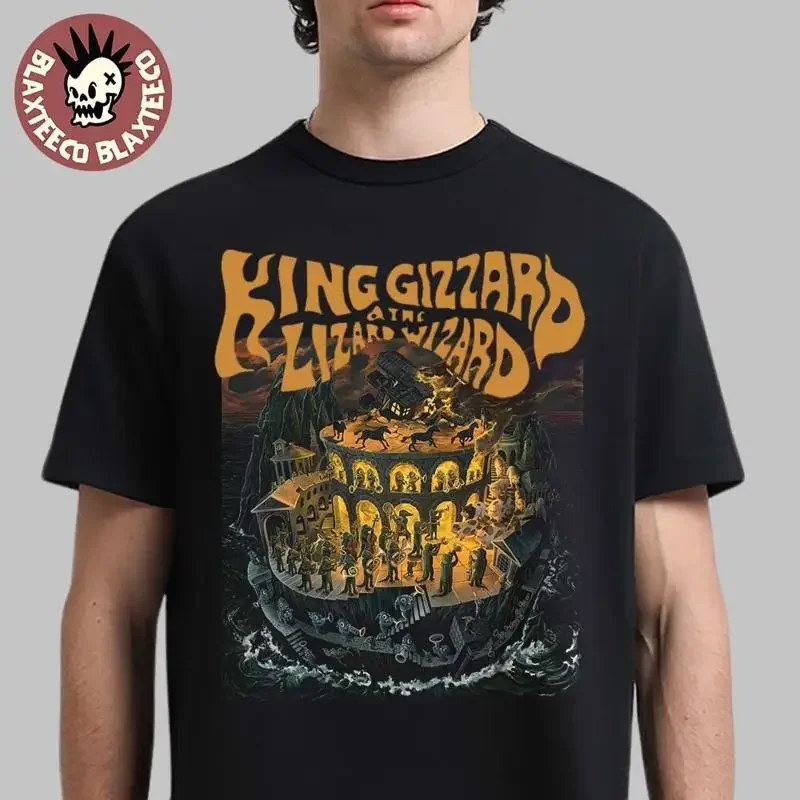 King Gizzard And The Lizard Wizard Phantom Album Cover Art T Shirt