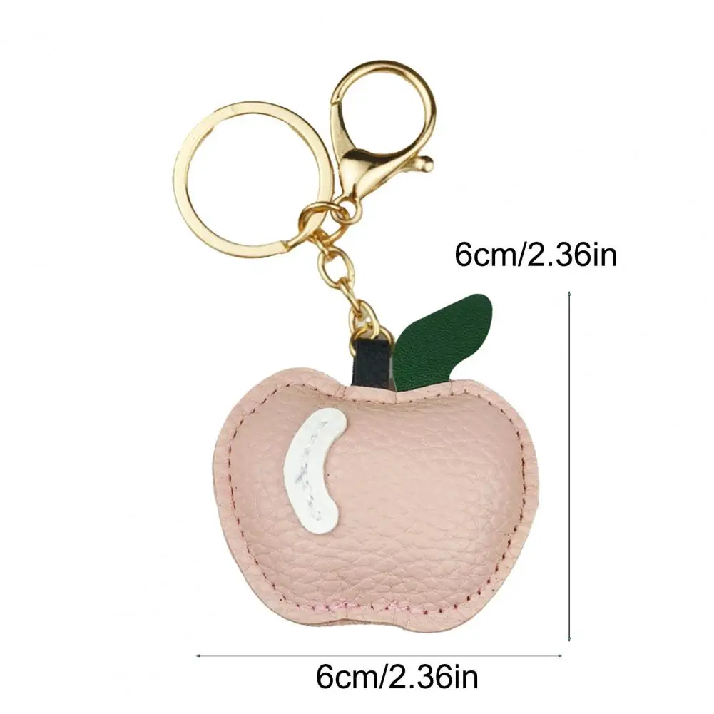 

Protective Case Holder for AirTag Tracker with Keychain, Vegan Leather Anti-Lost & Scratch Resistance Key Ring Cover