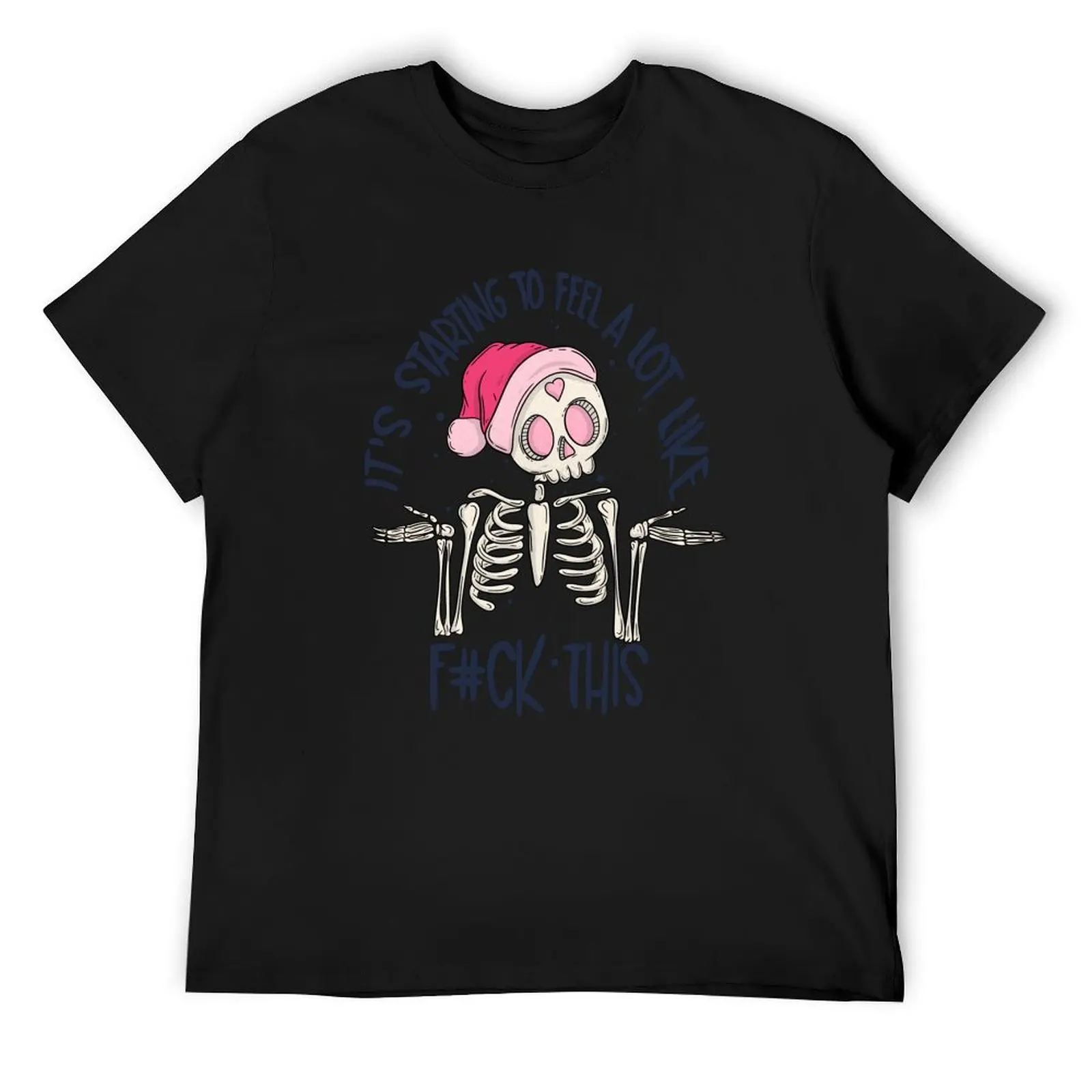 

Starting to feel like Christmas T-Shirt blacks vintage graphic tee customs mens graphic t-shirts hip hop