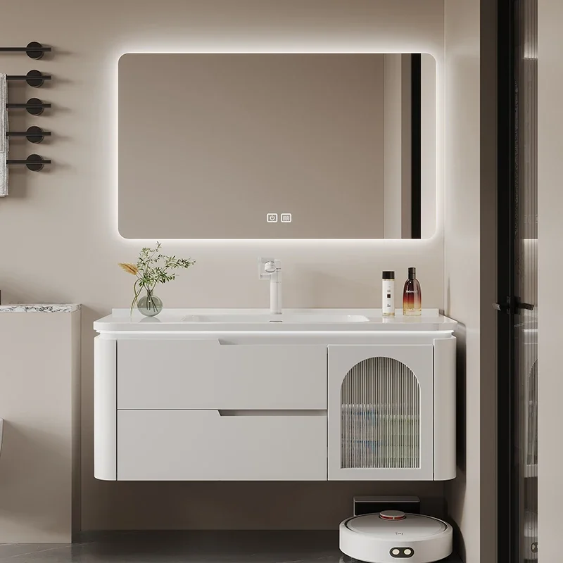 Display Entrance Vanity Bathroom Cabinets Storage Mirror Drawer Toilet Bathroom Cabinets White Mobile Bagno Furniture