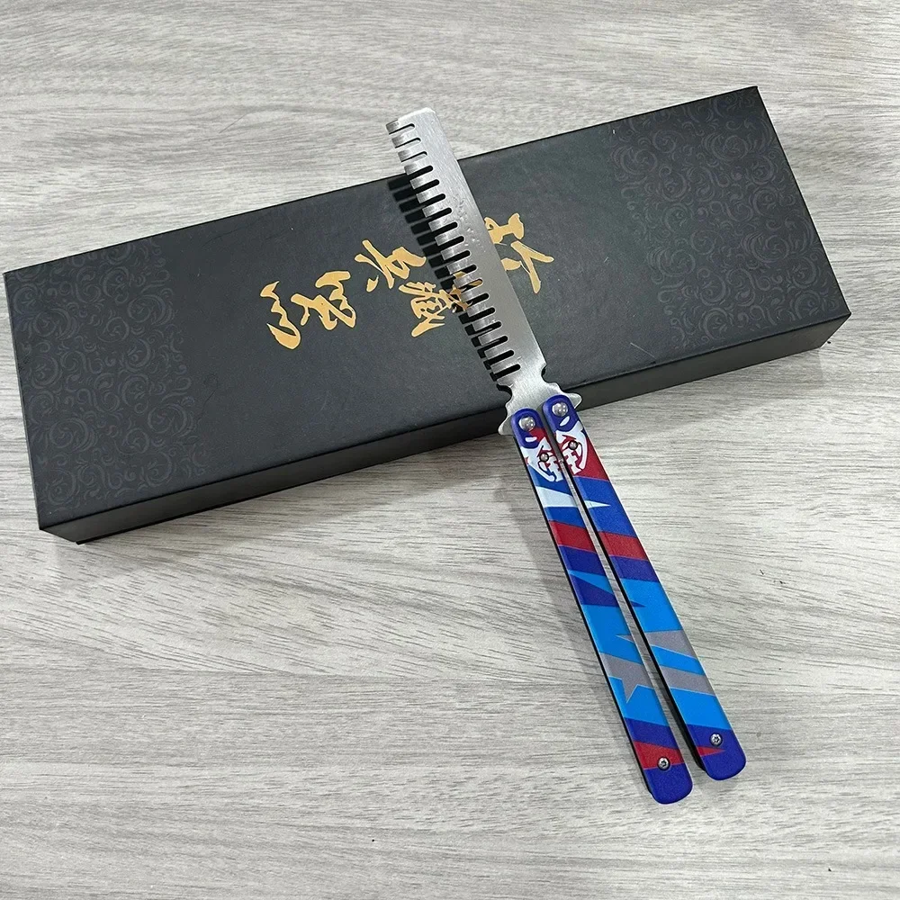 Solveant arma Melee Butterfly Comb GO Vol2 Train Model Toys 23cm gioco materiale metallico periferico Samurai Sword Gifts for Boys