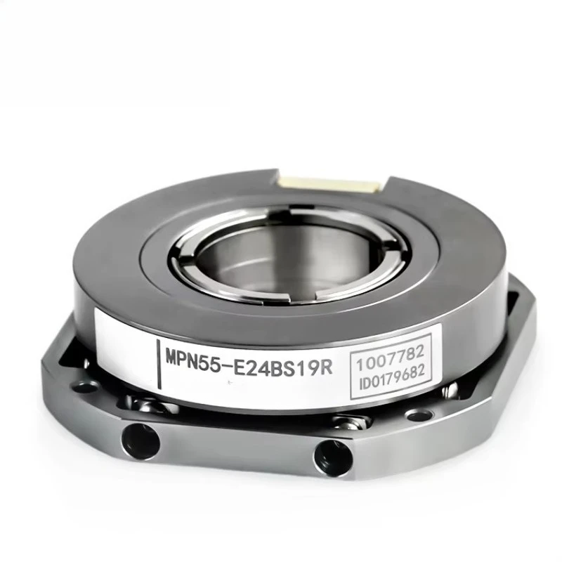 MPN55 Absolute High-precision Robot Hollow Shaft 24mm 65mm Flange IP50 Optical DC Motor Encoder 17-24Bit Resolution