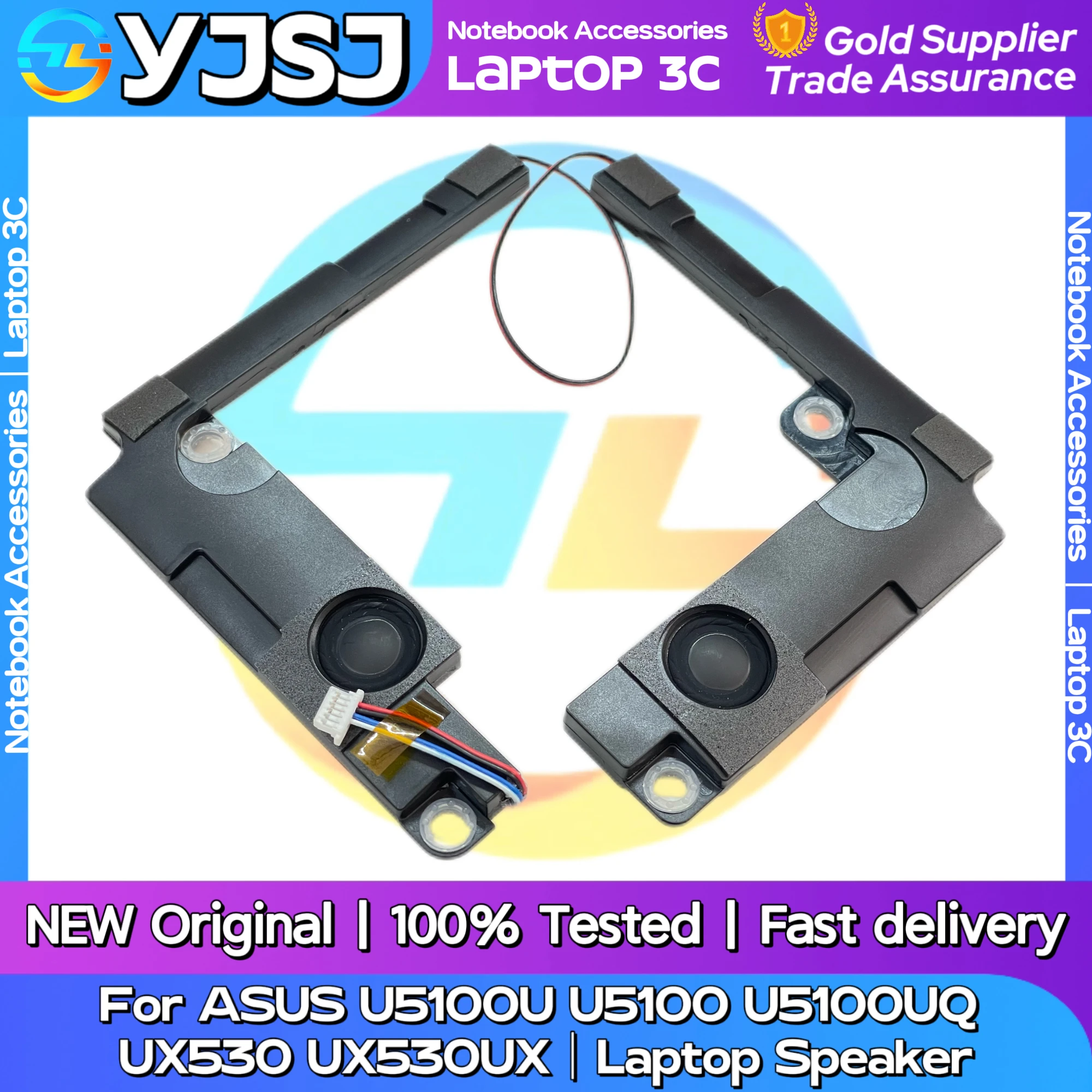 

New Original Laptop Notebook Audio Speaker For ASUS U5100U U5100 U5100UQ UX530 UX530UX built-in speaker horn audio