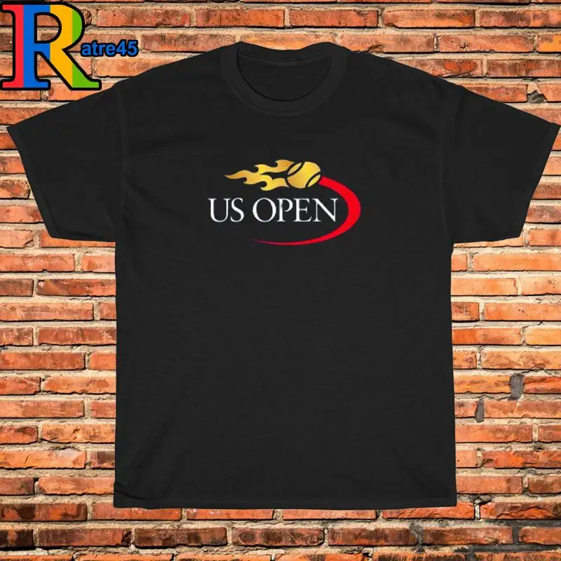 Nueva camiseta con logotipo del Grand Slam de tenis del Abierto de Estados Unidos, negro, gris, blanco, azul marino, talla S 3XL