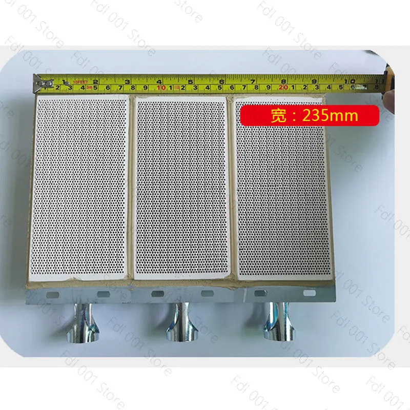 Gas Heater Replacement Parts - Combustion Plate, Ceramic Plate & 3-Piece  Burner Set