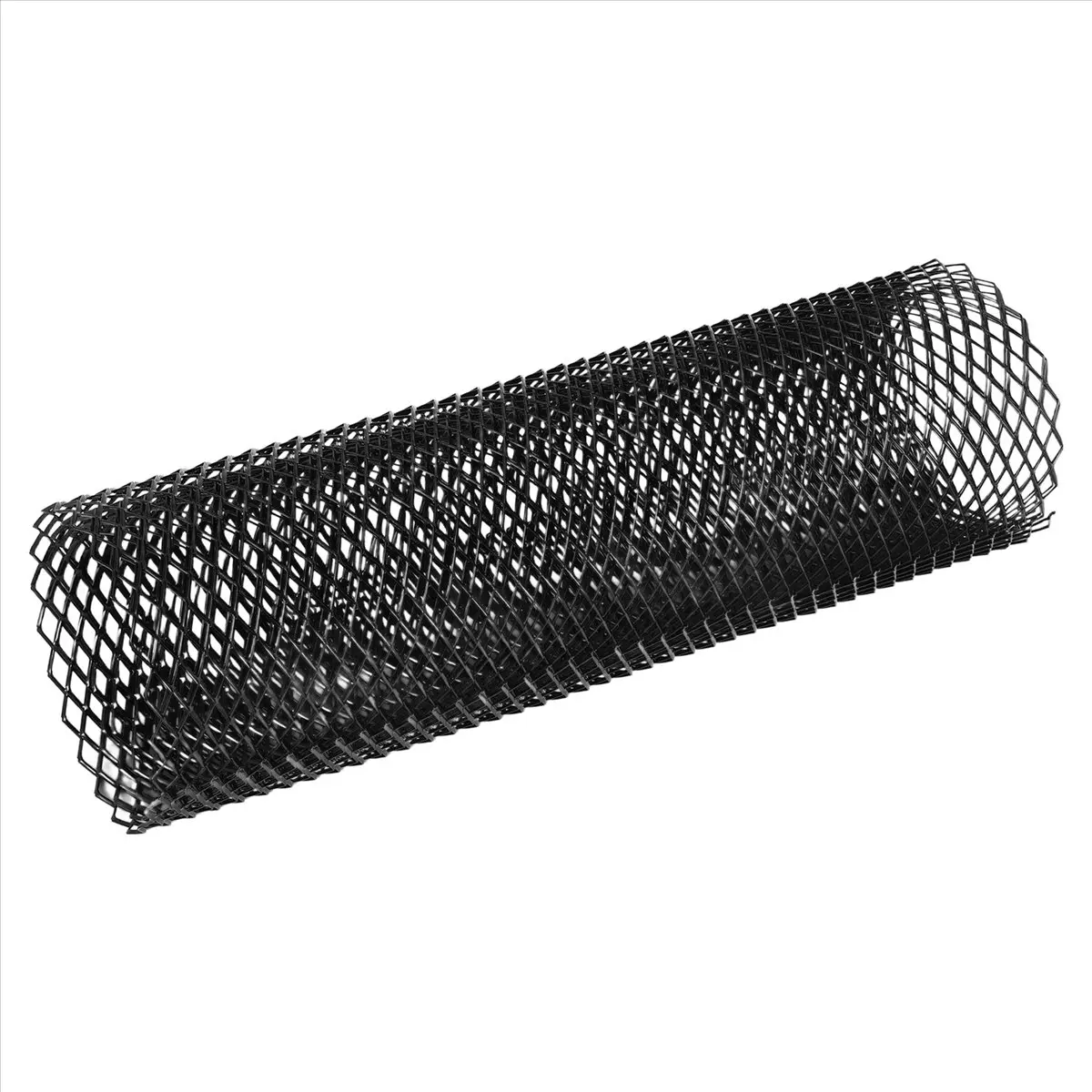 Super Sale 40X13 Inch Universal Car Grille Mesh Metal Car Grille Mesh Sheet Grid Rhombic Grill Mesh Hole 8X16mm