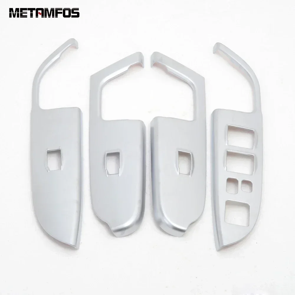 For Mitsubishi ASX 2011-2021 2022 2023 2024 ABS Matte Armrest Decoration Cover Trim Ring Window Lift Switch Frame Accessories