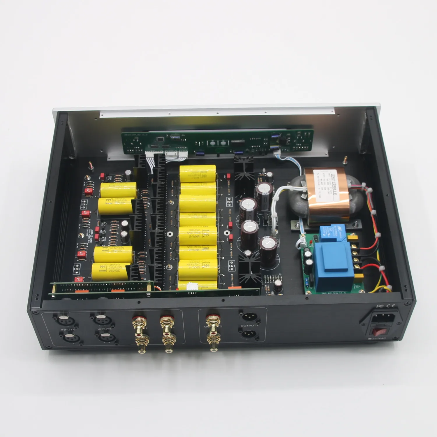 HiFi Pass P17 Mosfet Remote Volume Audio Preamp Full Balanced Home Preamplifier Refer PASS 1.7 Preamp Circuit